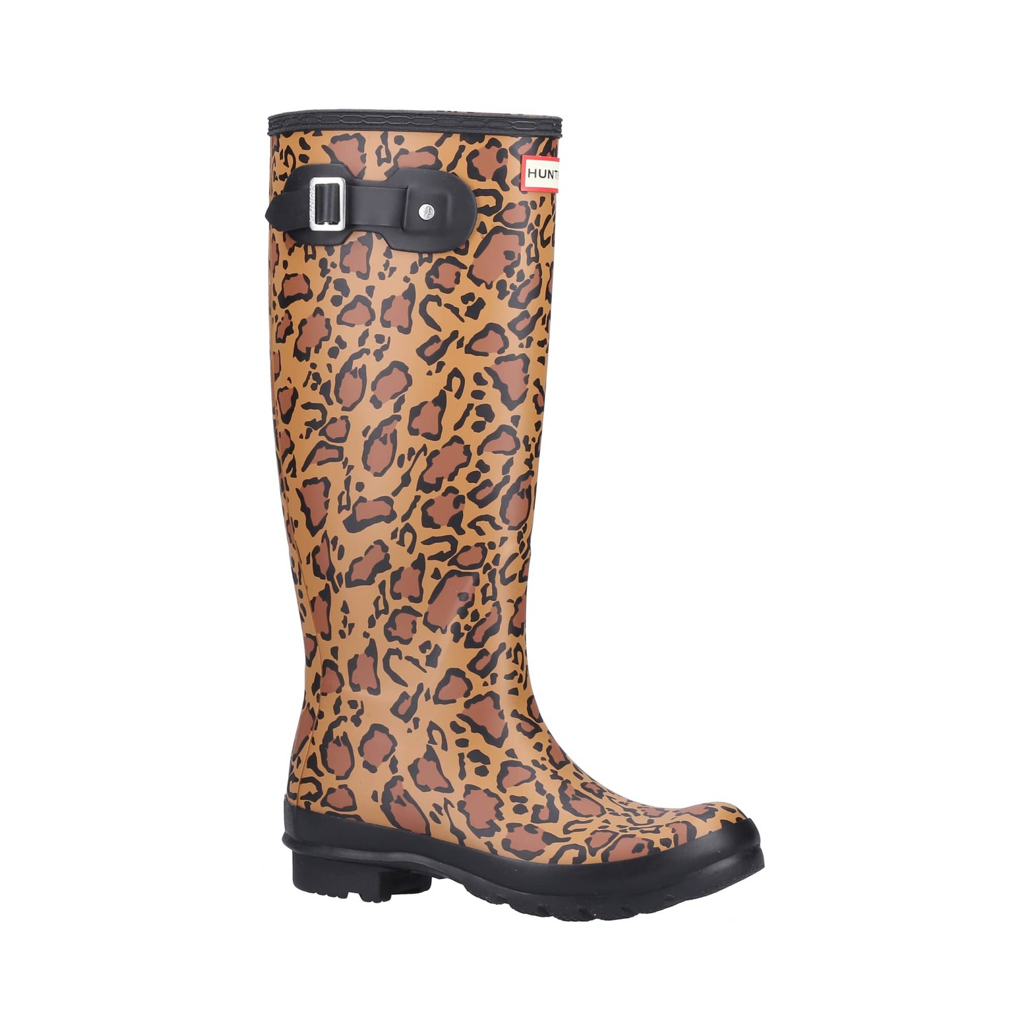 Hunter Original Tall Leopard Print Women's Wellington Boots