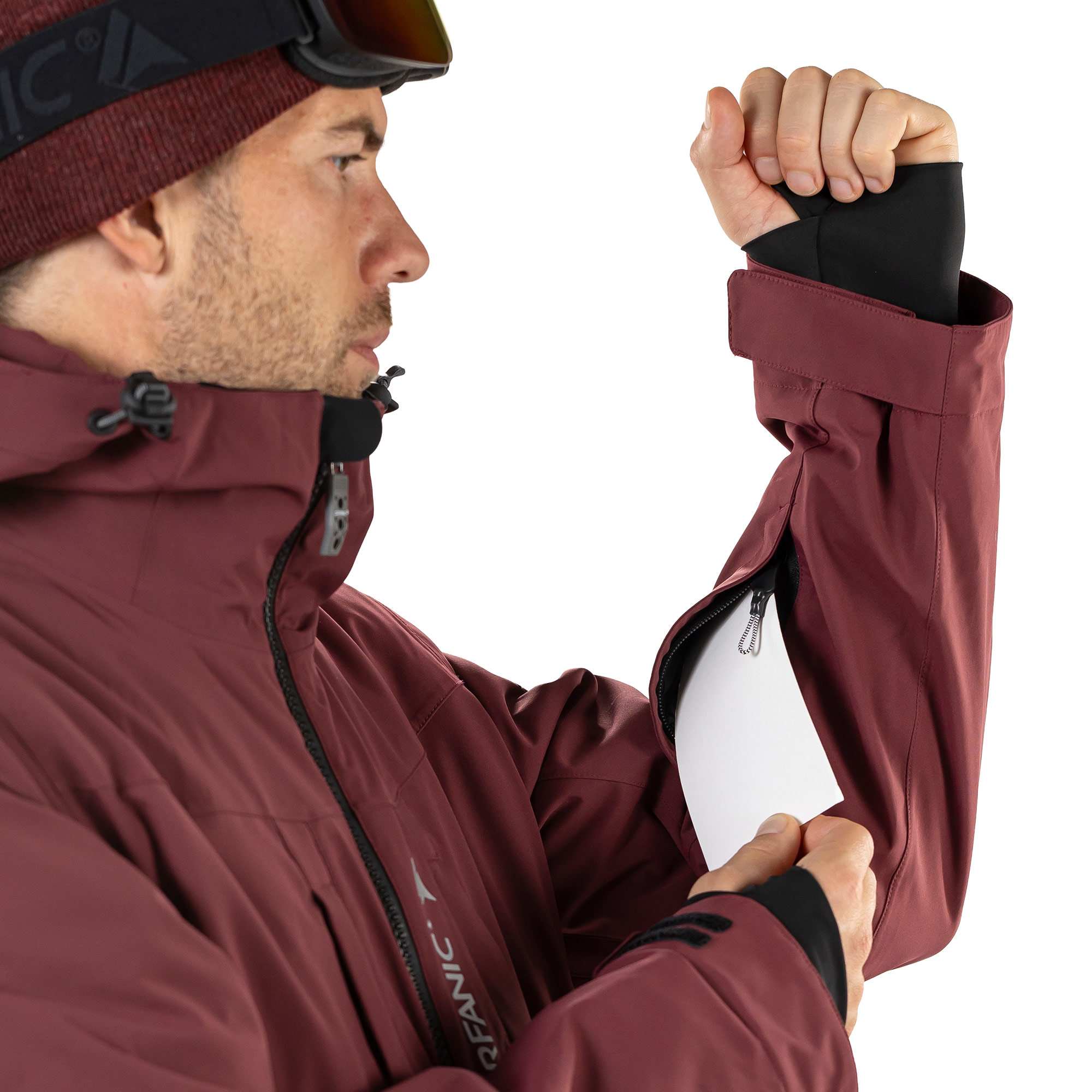 Surfanic Militia 2.0 Mens Ski and Snowboard Jacket