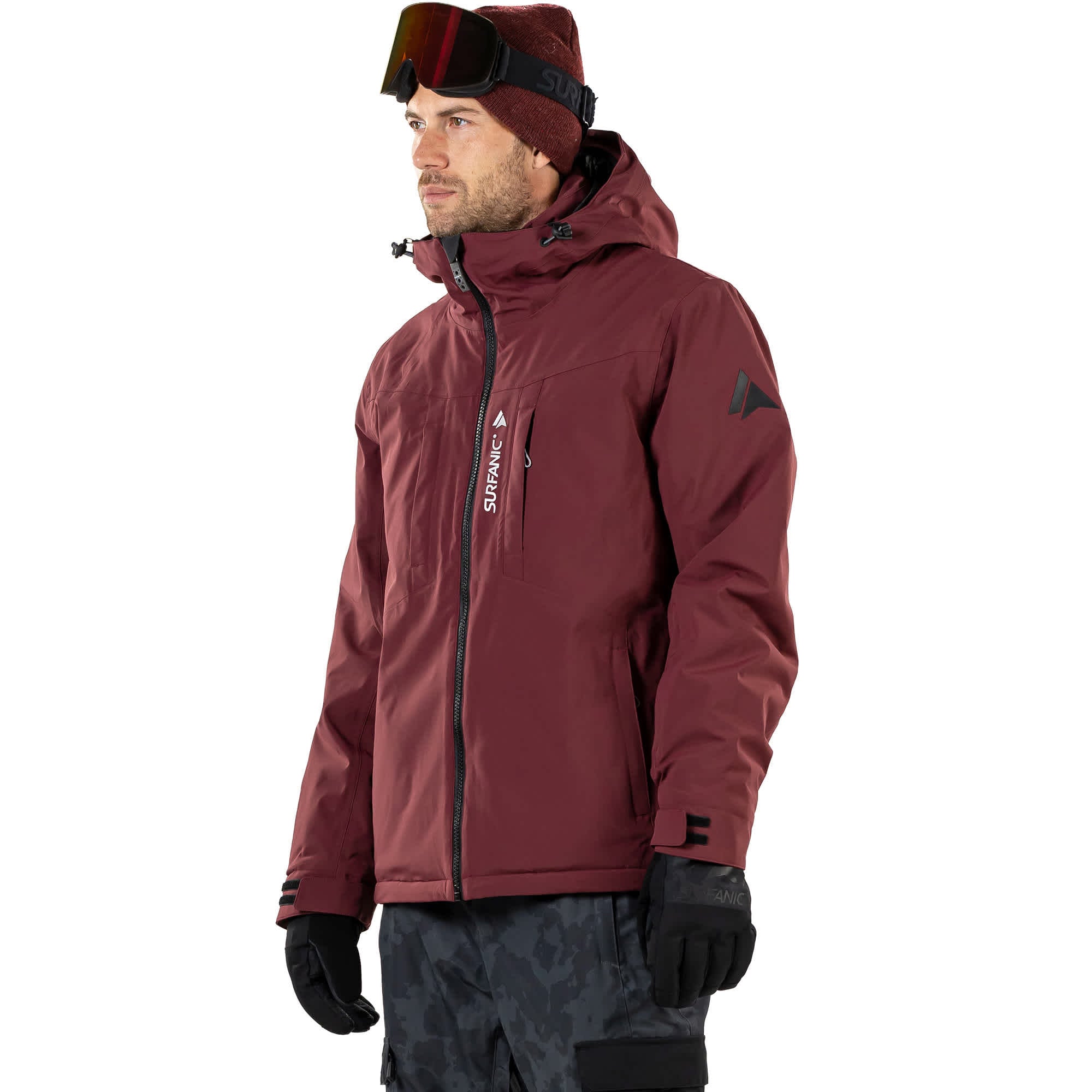 Surfanic Militia 2.0 Mens Ski and Snowboard Jacket