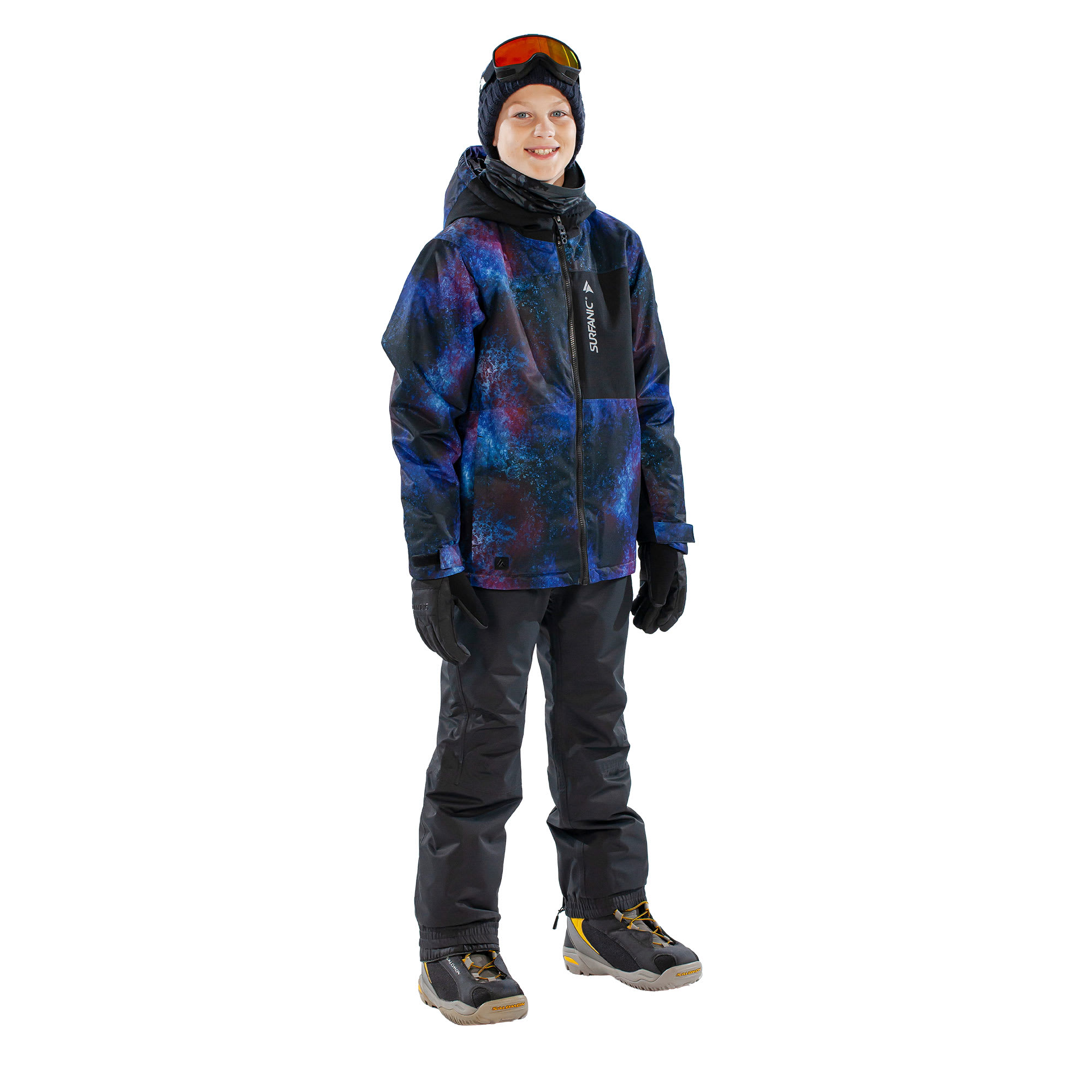 Surfanic Misfit Space Boys' Insulated Ski/Snowboard Jacket