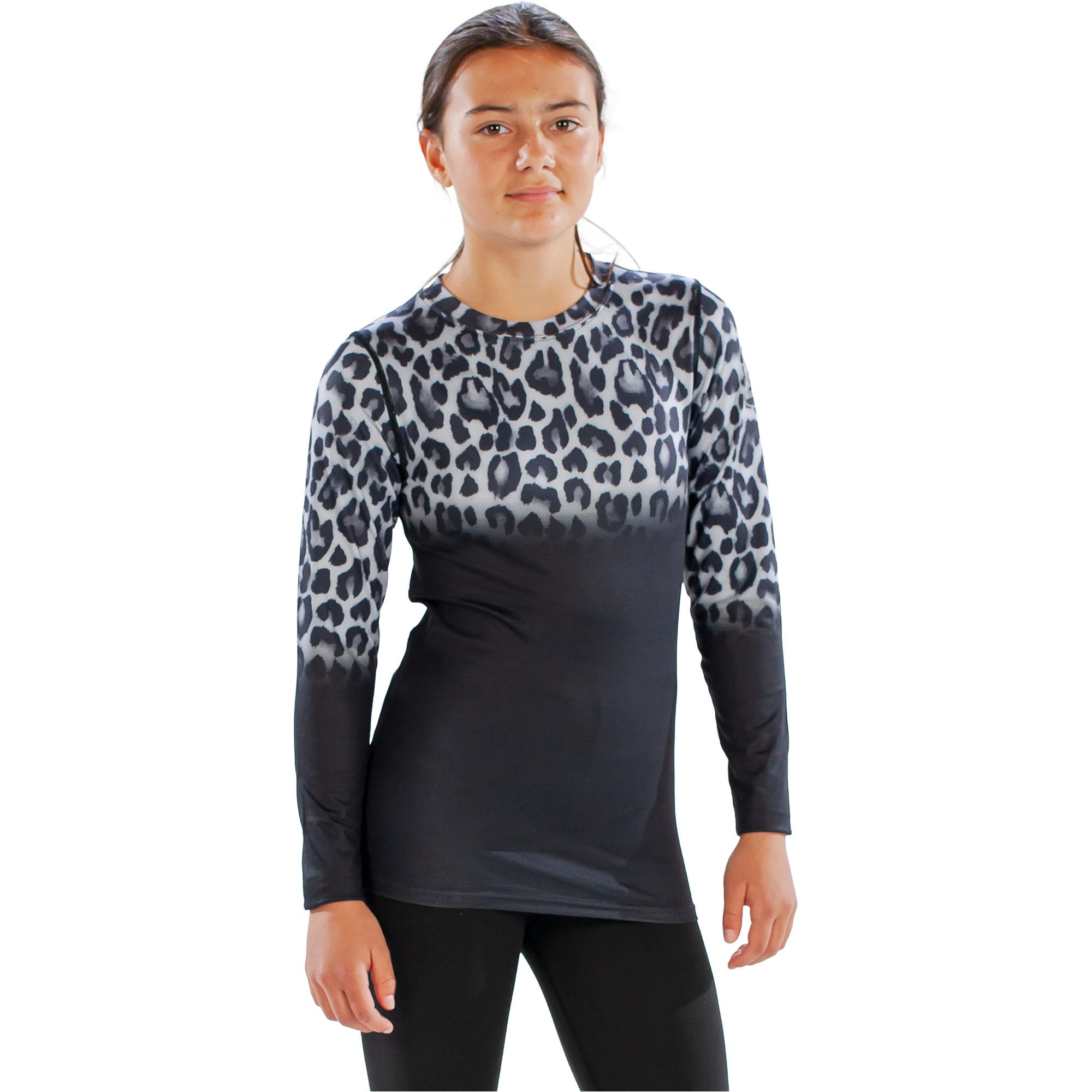 Surfanic Cozy Girls Jag Kids'; Crew Neck Long Sleeve Base Layer 