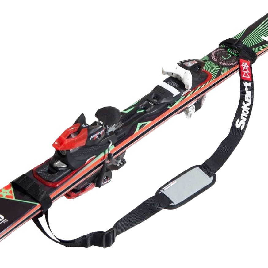 SnoKart Ski Rap Over Shoulder Ski Carrier