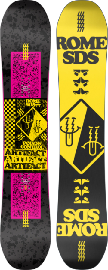 Rome Artifact Freestyle Hybrid Camber Snowboard