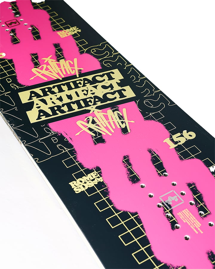 rome artifact snowboard 2023 2022 — Ski Company new Flax Impact Plates Rome Agent Snowboard 2023 at