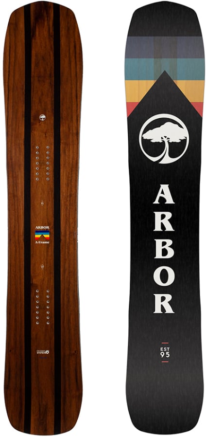arbor a-frame パウダーボード 158cm arbor a-frame パウダーボード