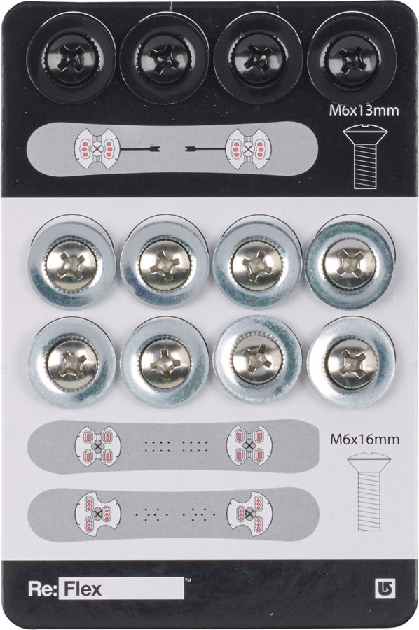 burton m6 snowboard binding ics est mounting bolts Hardware Screws | Nivalis Do not use with M6 mounting hardware (silver screws) Burton M6 Hardware Kit