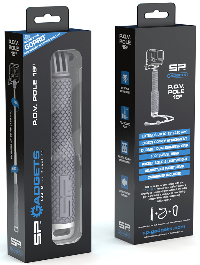 SP POV Pole Telescopic GoPro Action Camera Pole