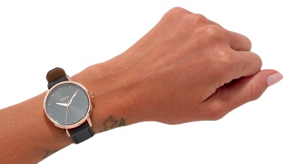 Nixon Kensington Leather Women's Analog Watch