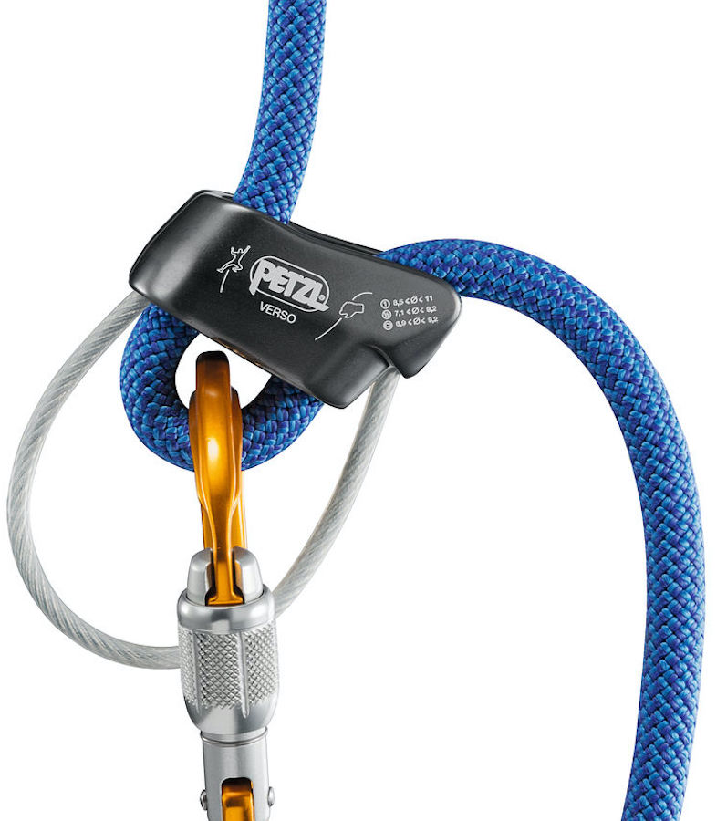 Petzl Verso Rock Climbing Belay Device