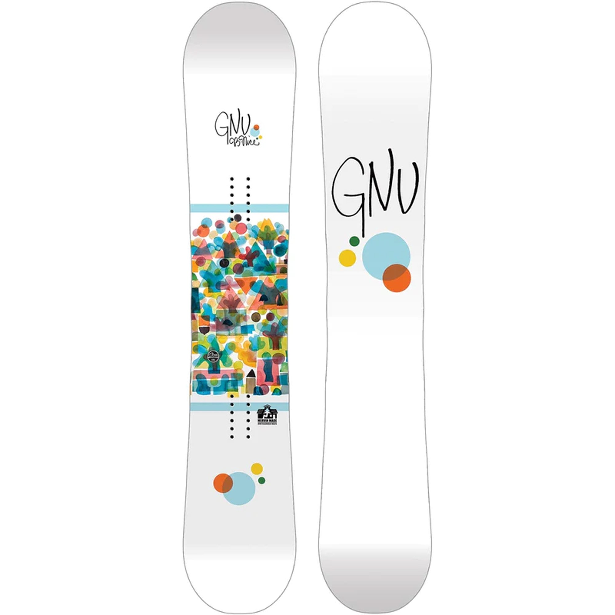 GNU B-Nice Women's All Mountain/Freestyle Snowboard