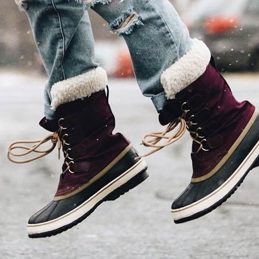 【美品】SOREL WINTER CARNIVAL 防水 スノーブーツ 24.5 SOREL（ソレル） スノーブーツ WINTER CARNIVAL ウィンターカーニバル