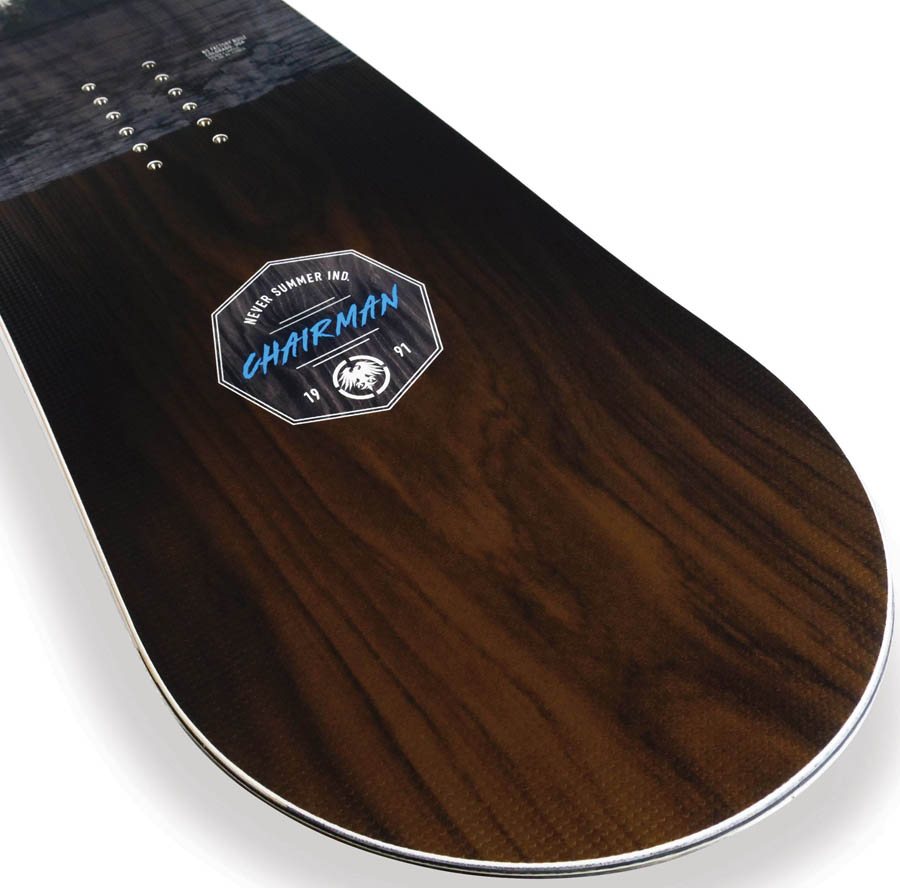 Never Summer Chairman Rocker Camber Snowboard