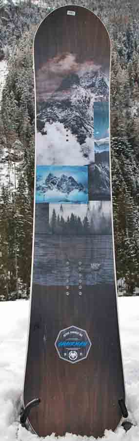 Never Summer Chairman Rocker Camber Snowboard