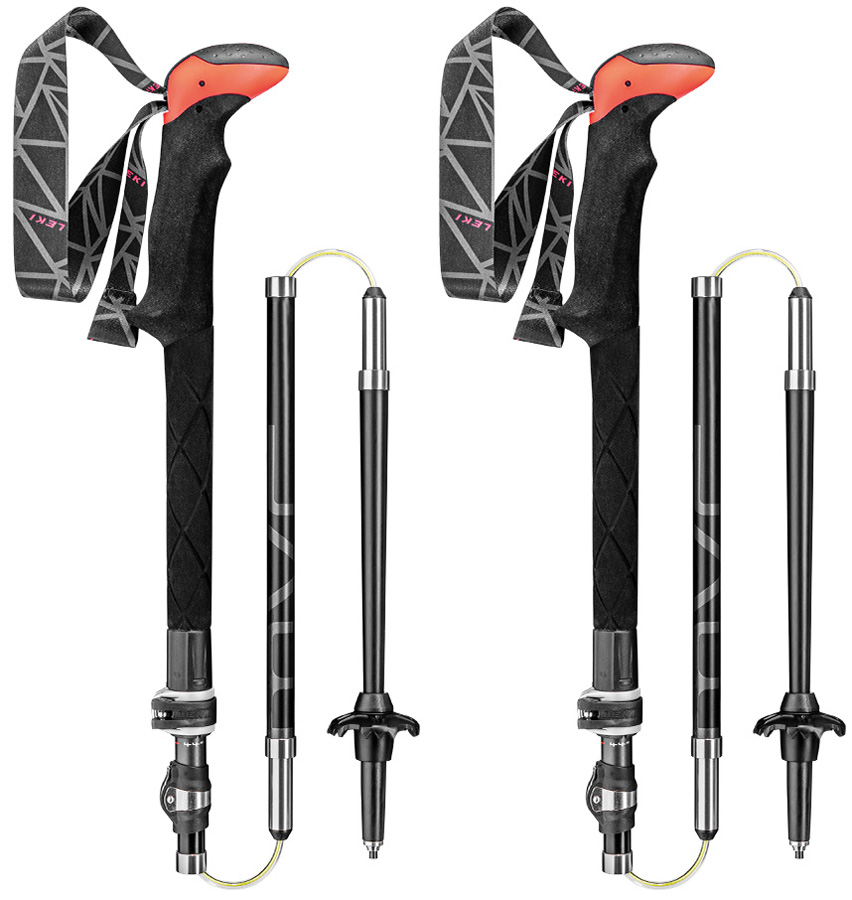 Leki Micro Vario Carbon Folding Trekking Poles