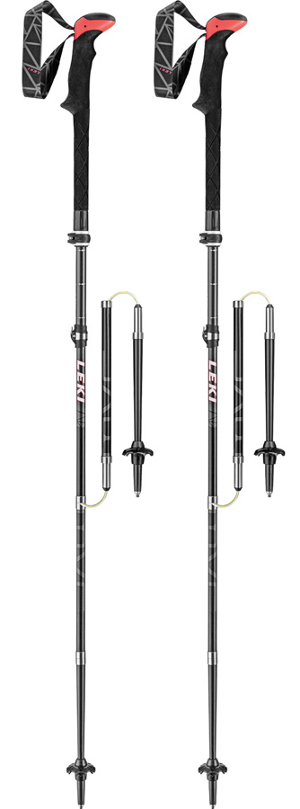 Leki Micro Vario Carbon Folding Trekking Poles