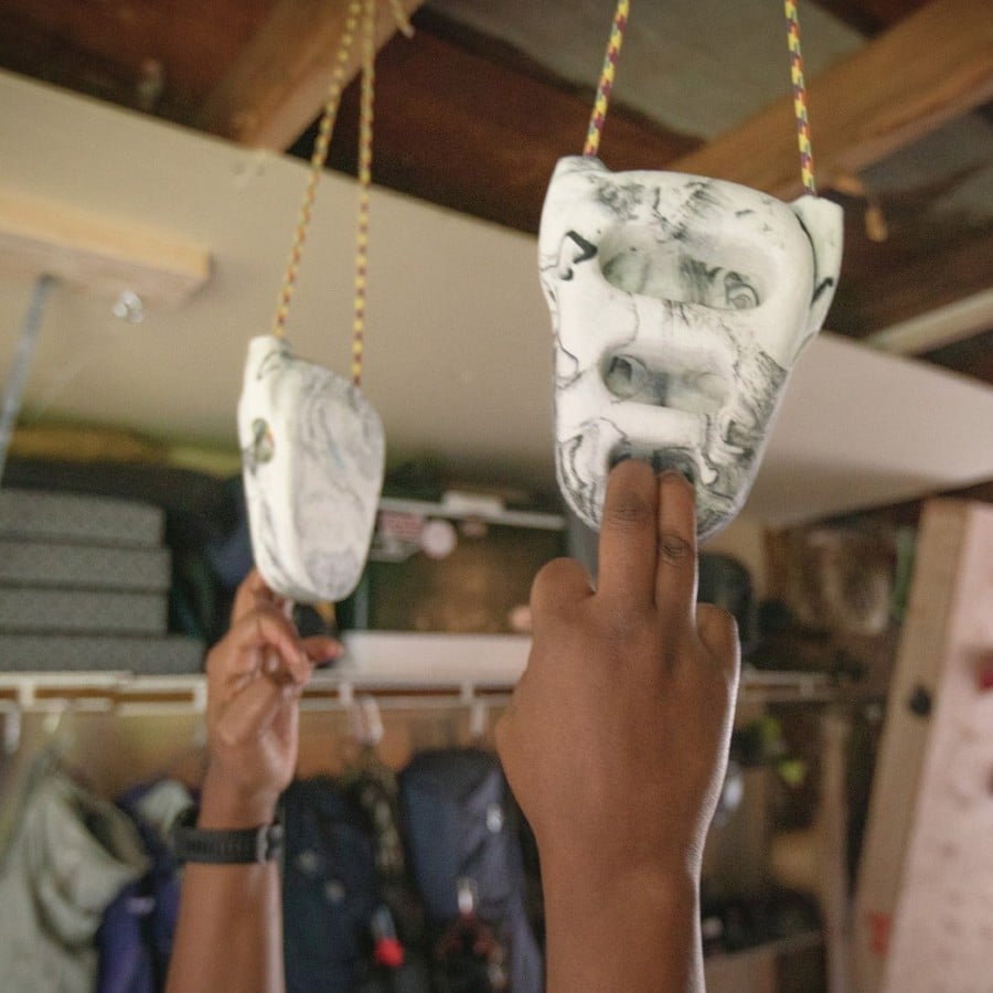 Metolius Rock Rings 3D Climbing Training Board