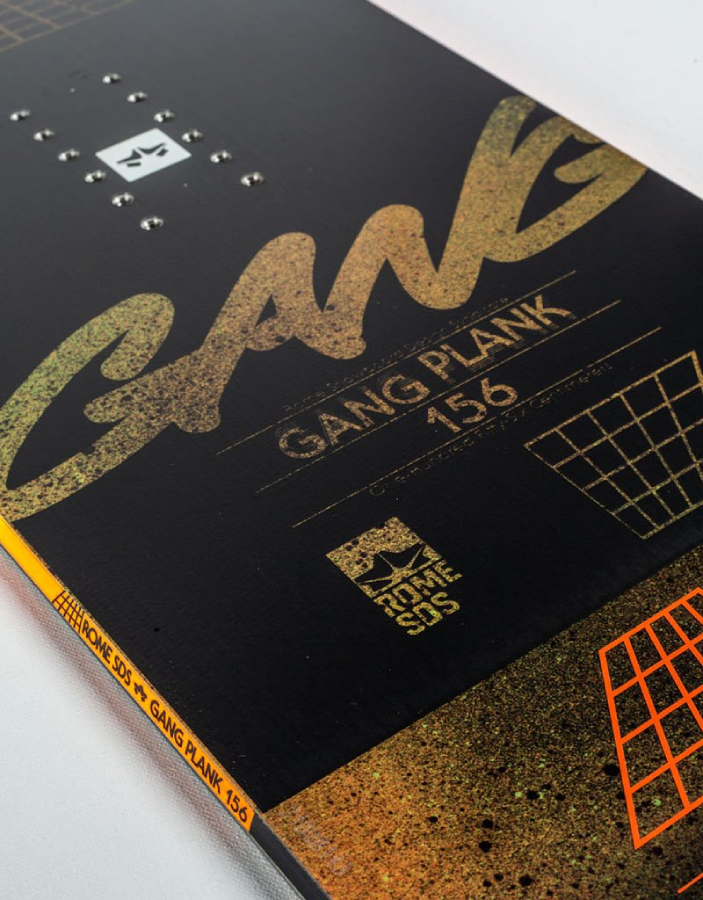 Rome Gang Plank Reverse Camber Snowboard