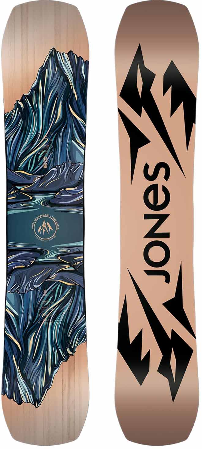 Jones Twin Sister Women's Hybrid Camber Snowboard