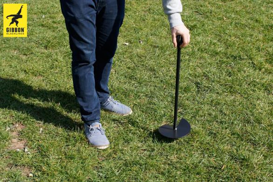 Gibbon Ground Screw Slacklining Ground Anchor
