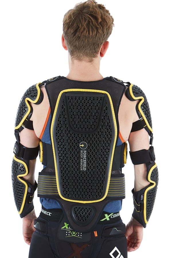 Piggyback Rider ブラック ハーネス Forcefield EX - K Harness Adventure L2 Upper Body Protection