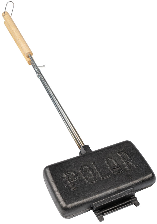Poler Cast Iron Camp Fire Sandwich Toaster Maker
