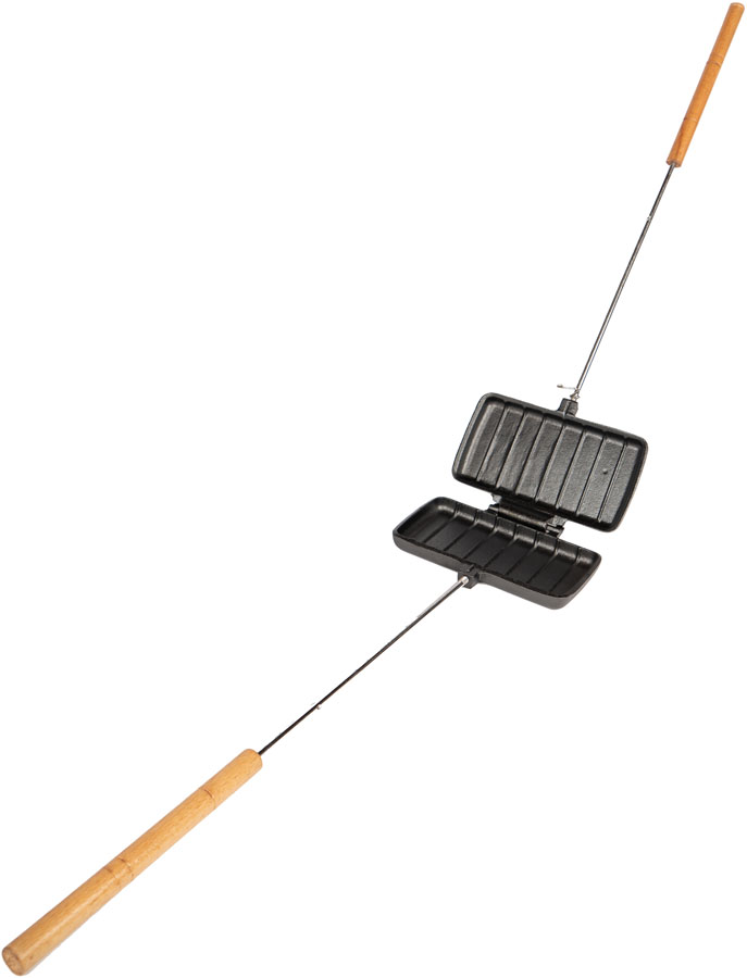 Poler Cast Iron Camp Fire Sandwich Toaster Maker