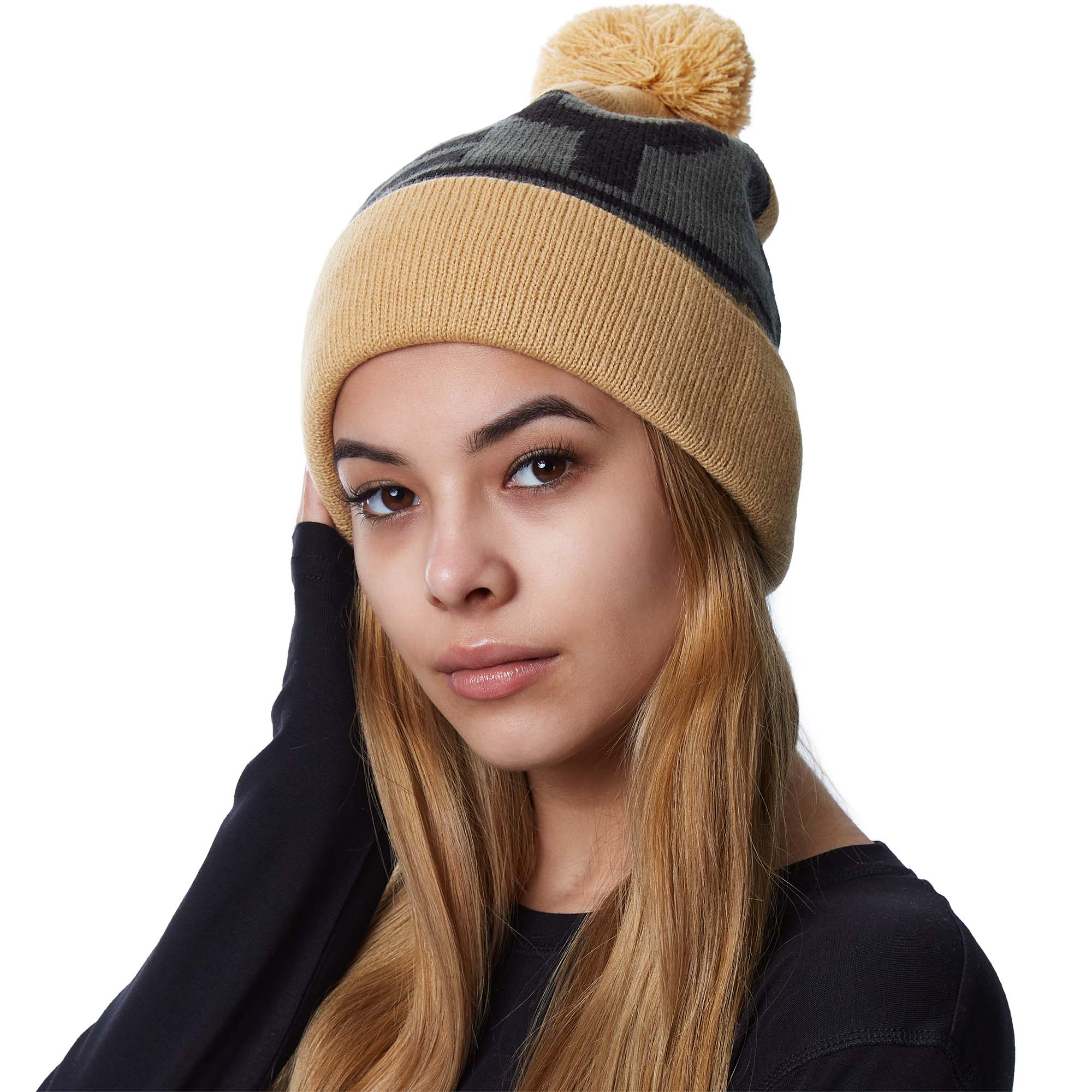 Oakley Factory Cuff Snowboard/Ski Unisex Bobble Beanie Hat