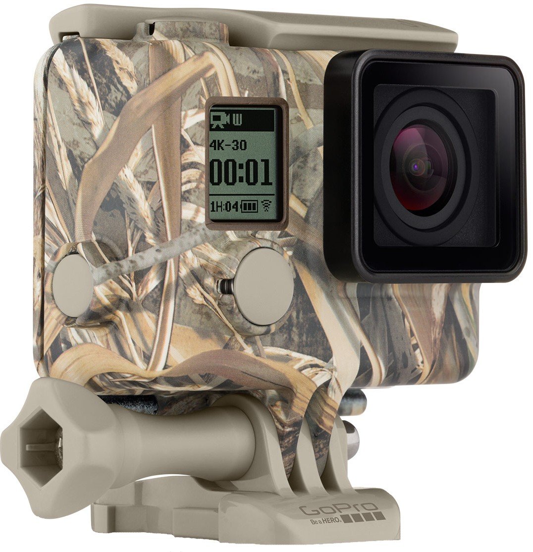 GoPro Camo Camera Housing + Quick Clip Replacement Accessory