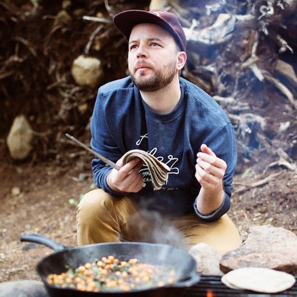 Poler Cast Iron Skillet Heavy Duty Camping Frying Pan