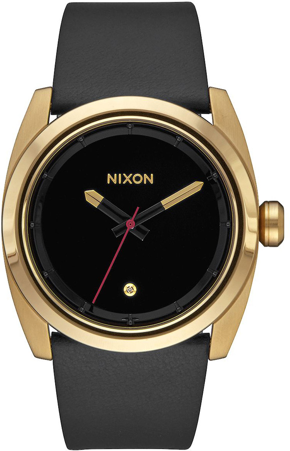 Nixon Kingpin Leather Men's Wrist Watch