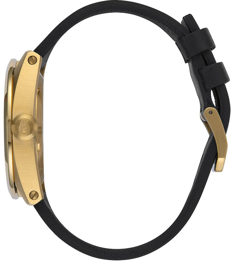 Nixon Kingpin Leather Men's Wrist Watch