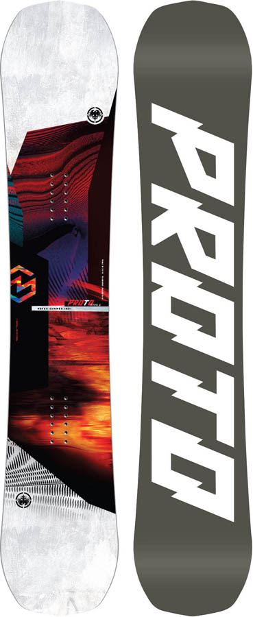 Never Summer Proto Type Two Rocker Camber Snowboard