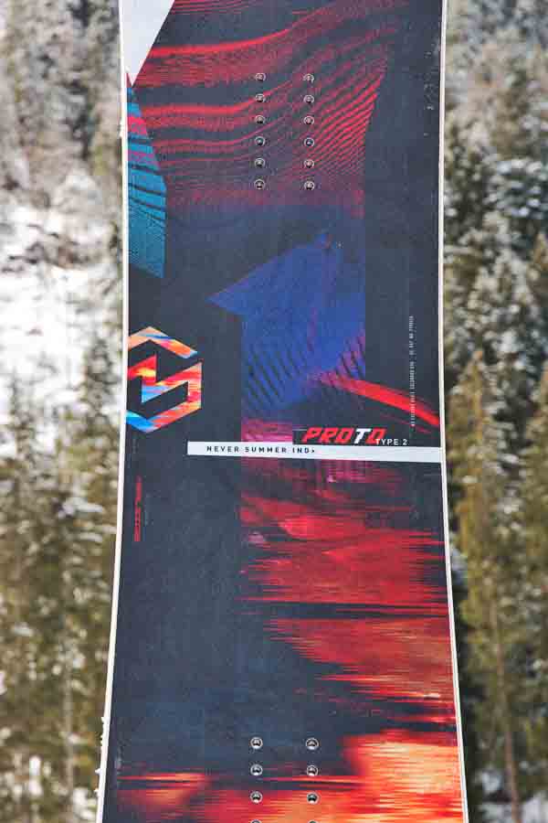 Never Summer Proto Type Two Rocker Camber Snowboard