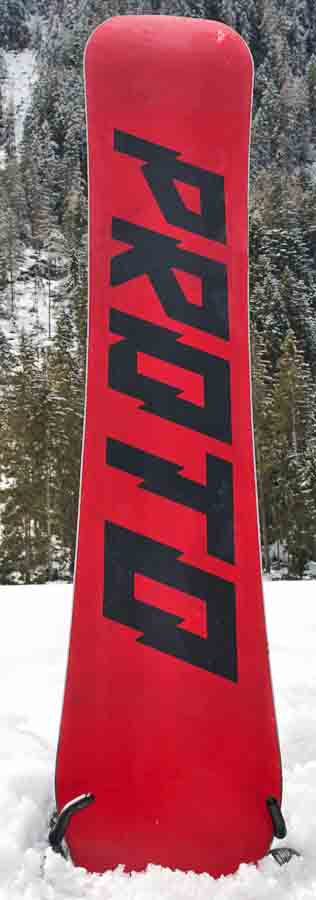 Never Summer Proto Type Two Rocker Camber Snowboard