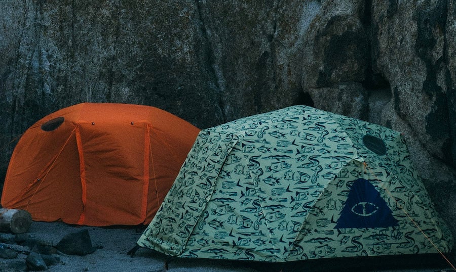 POLER TWO MAN TENT 色：CORAL REEF GREEN POLER TWO MAN TENT 色