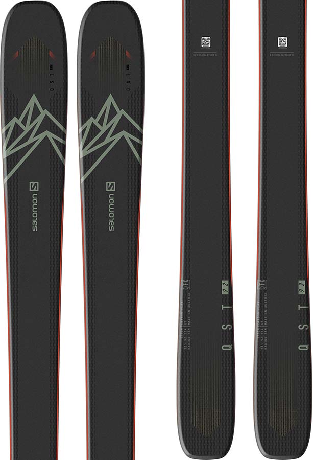Salomon QST 92 Skis 2021 | Absolute-Snow