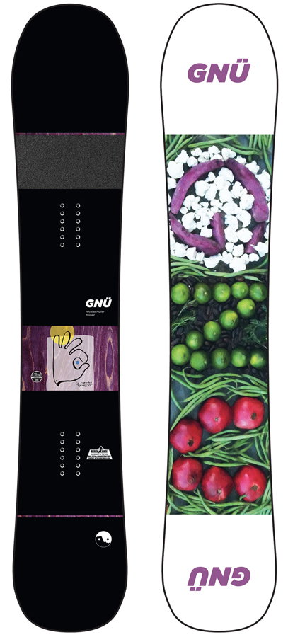 GNU Mullair Hybrid Camber Snowboard