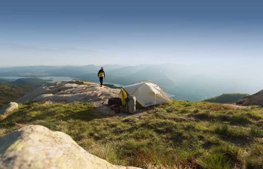 Salewa Litetrek Pro 2 Lightweight Hiking Tent + Footprint