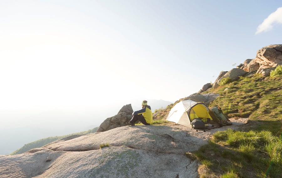 Salewa Litetrek Pro 2 Lightweight Hiking Tent + Footprint