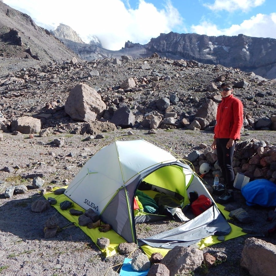 Salewa Litetrek 2 Lightweight Hiking Tent + Footprint