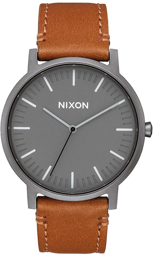 Nixon Porter Leather Men's Analog Watch