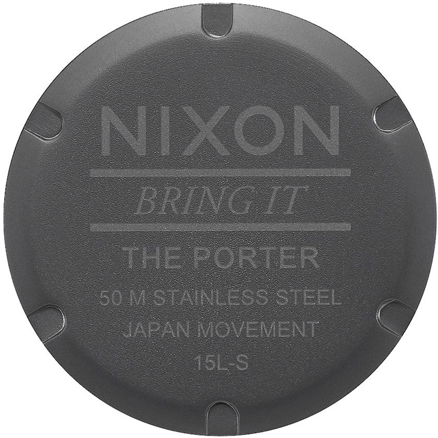Nixon Porter Leather Men's Analog Watch