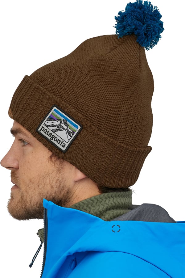 Patagonia Powder Town Beanie Unisex Cuffed Bobble Hat