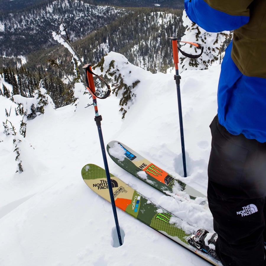 LINE Paint Brush Ski Poles