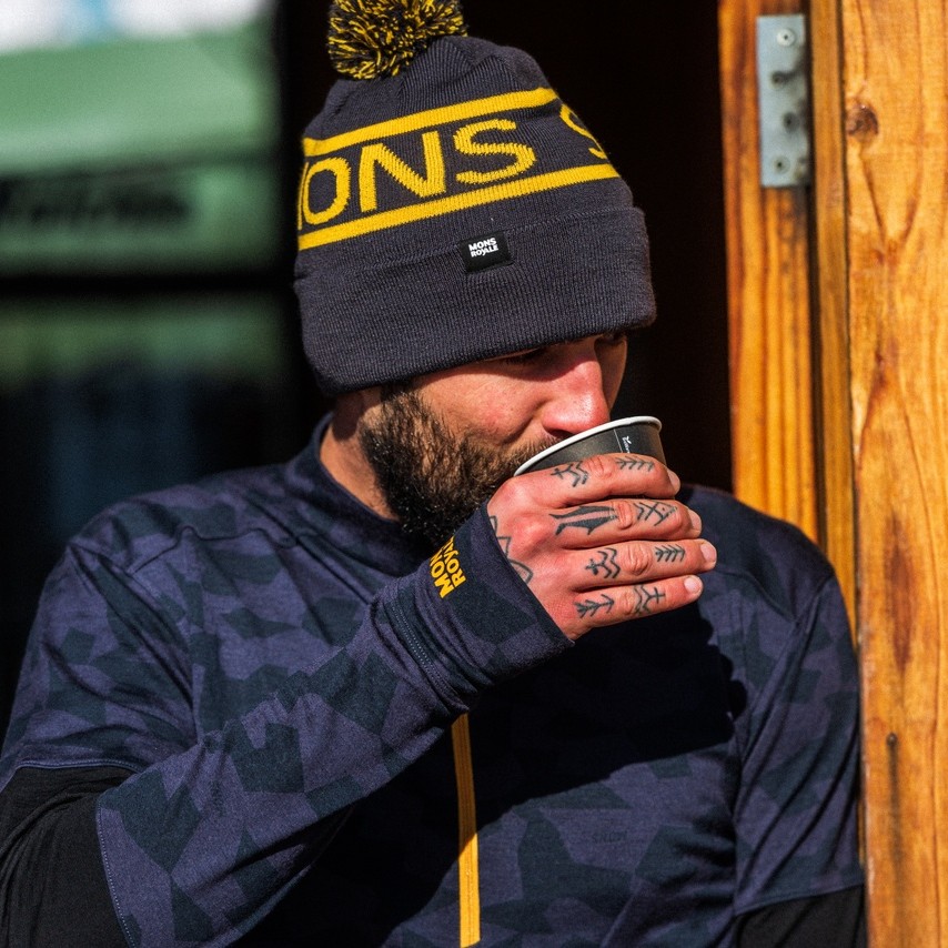 Mons Royale Pom-Pom Beanie Bobble Hat