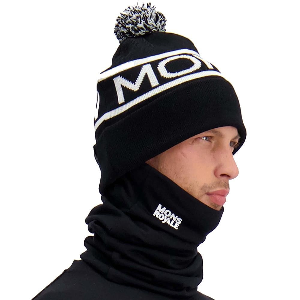 Mons Royale Pom-Pom Beanie Bobble Hat