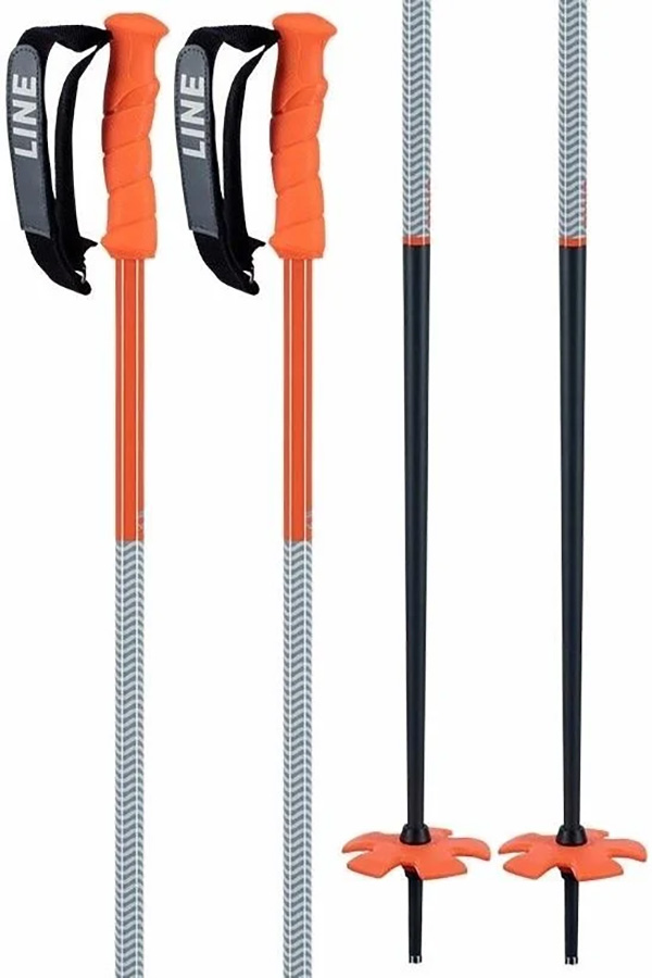 LINE Grip Stick Pair of Ski Poles