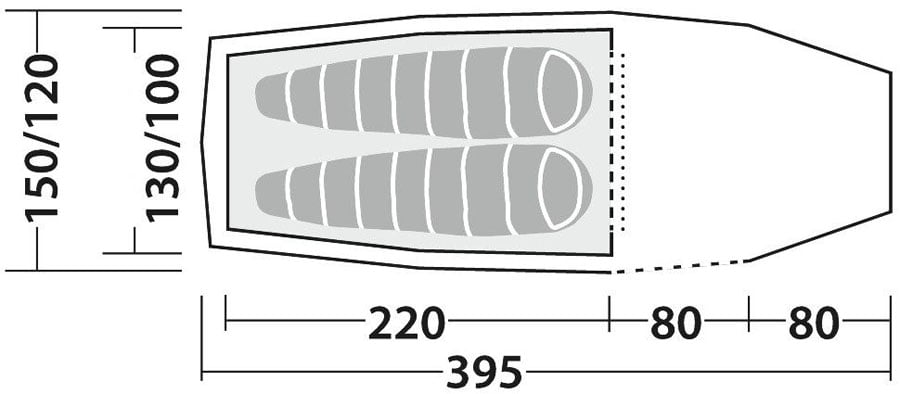 Robens Voyager 2EX Lightweight Trekking Tent