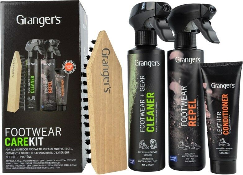 Grangers Footwear Care Kit Universal Footwear Cleaner