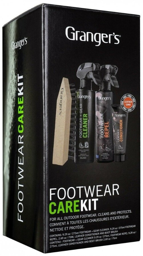 Grangers Footwear Care Kit Universal Footwear Cleaner